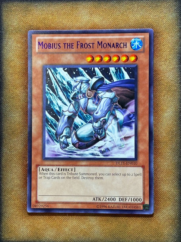 Yugioh Mobius The Frost Monarch DL11-EN010 Duelist League Rare PURPLE NM