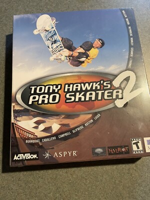 Tony Hawk's Pro Skater 2 For PC/MAC.  Brand New In Full Retail Box