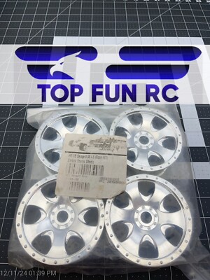 HPI 1/8 Savage X SS 4.6 (Model 861) Warlock Chrome Wheels