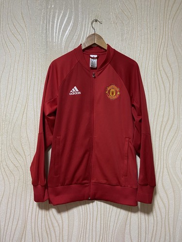 ジャケット・アウター adidas Manchester United track jacket Men's adidas Originals Red Manchester United adicolor Full