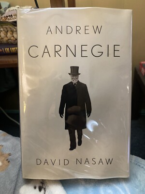 Andrew Carnegie by David Nasaw (2006, Hardcover) Biography US 1st/1st Capitalism