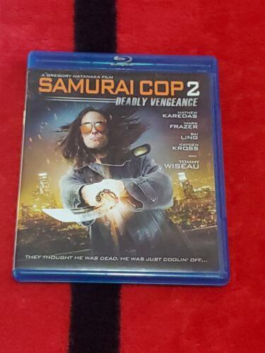Samurai Cop 2: Deadly Vengeance (Blu-ray) w/ case *Mathew Karedas *Tommy Wiseau Samurai Cop 2: Deadly Vengeance (Blu-ray) w/ case *Mathew Karedas *Tommy Wiseau
