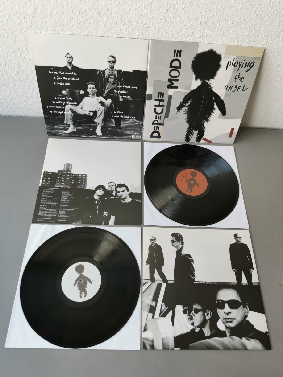 欧2discs LP Depeche Mode Playing The Angel 88985336991 Sony Music, Mute /00660 Amazon.com: Playing The Angel: CDs & Vinyl
