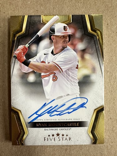 その他 Ryan Mountcastle RC Autograph Topps 2021 TOPPS JAPAN EDITION RYAN MOUNTCASTLE AUTOGRAPH CARD 1/3