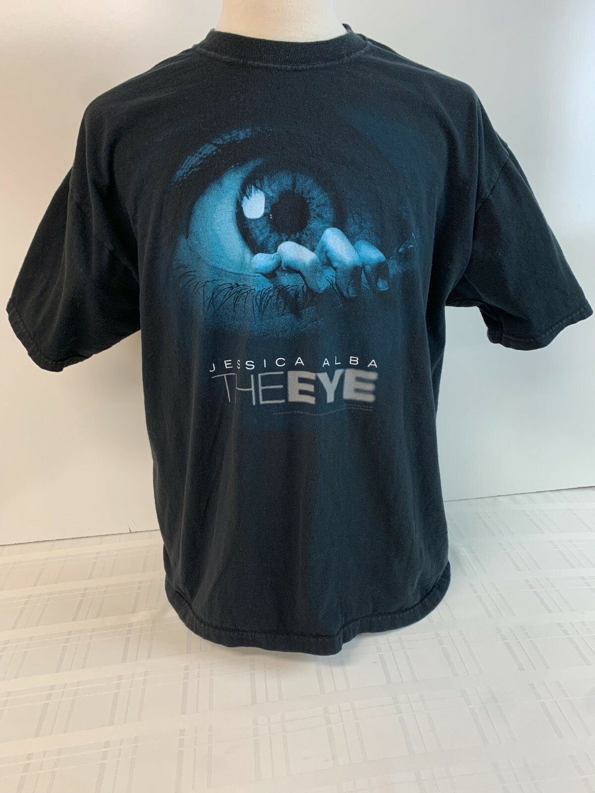 The Eye ジェシカアルバ ムービーTシャツ Vintage Horror Movie T Shirt Promo The Eye XL Jessica Alba