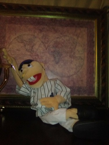 Jeffy Jeffy  15 inch Puppet OOAK