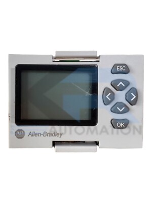 Allen Bradley 2080-LCD /A Micro810 LCD Display W/ Embedded Keypad 24VDC *READ*