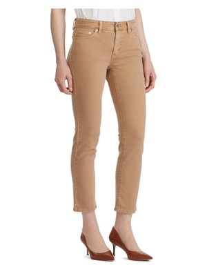 

LAUREN RALPH LAUREN Женские бежевые джинсы скинни, Бежевый, 200775681002