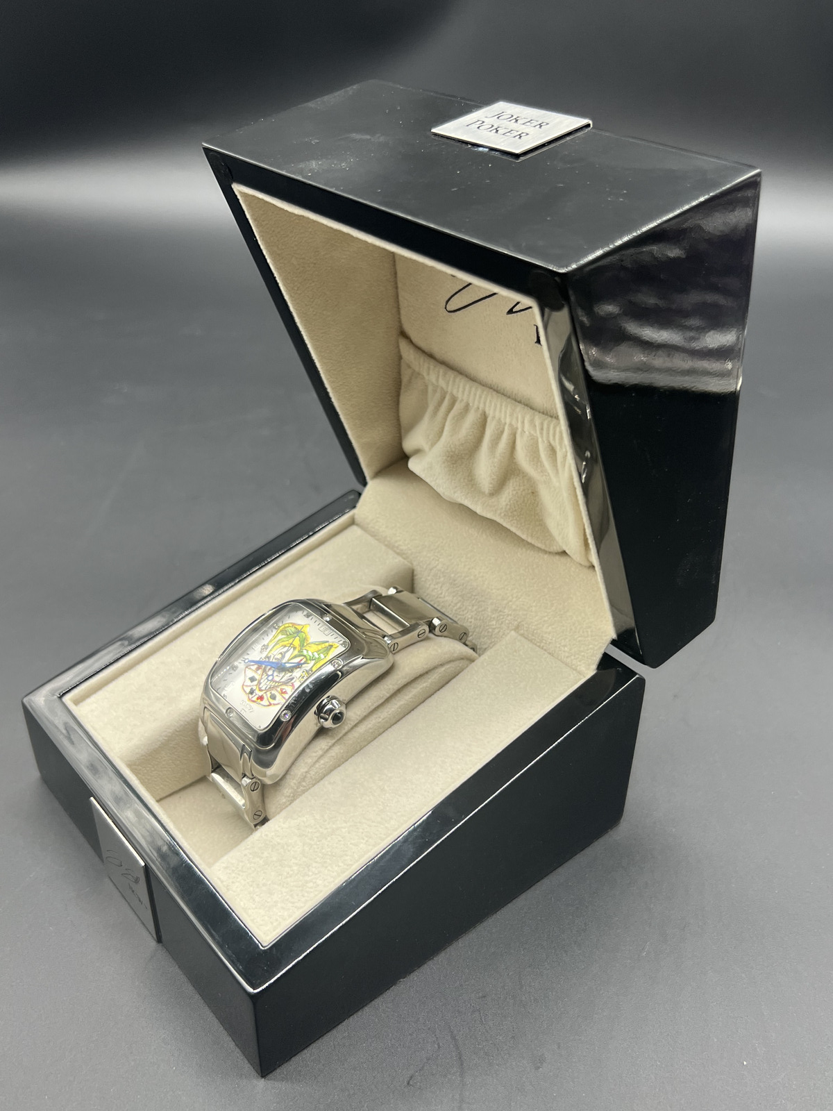 HCW 306 DC Steve Soffa Joker Poker Gem Set Automatic Watch