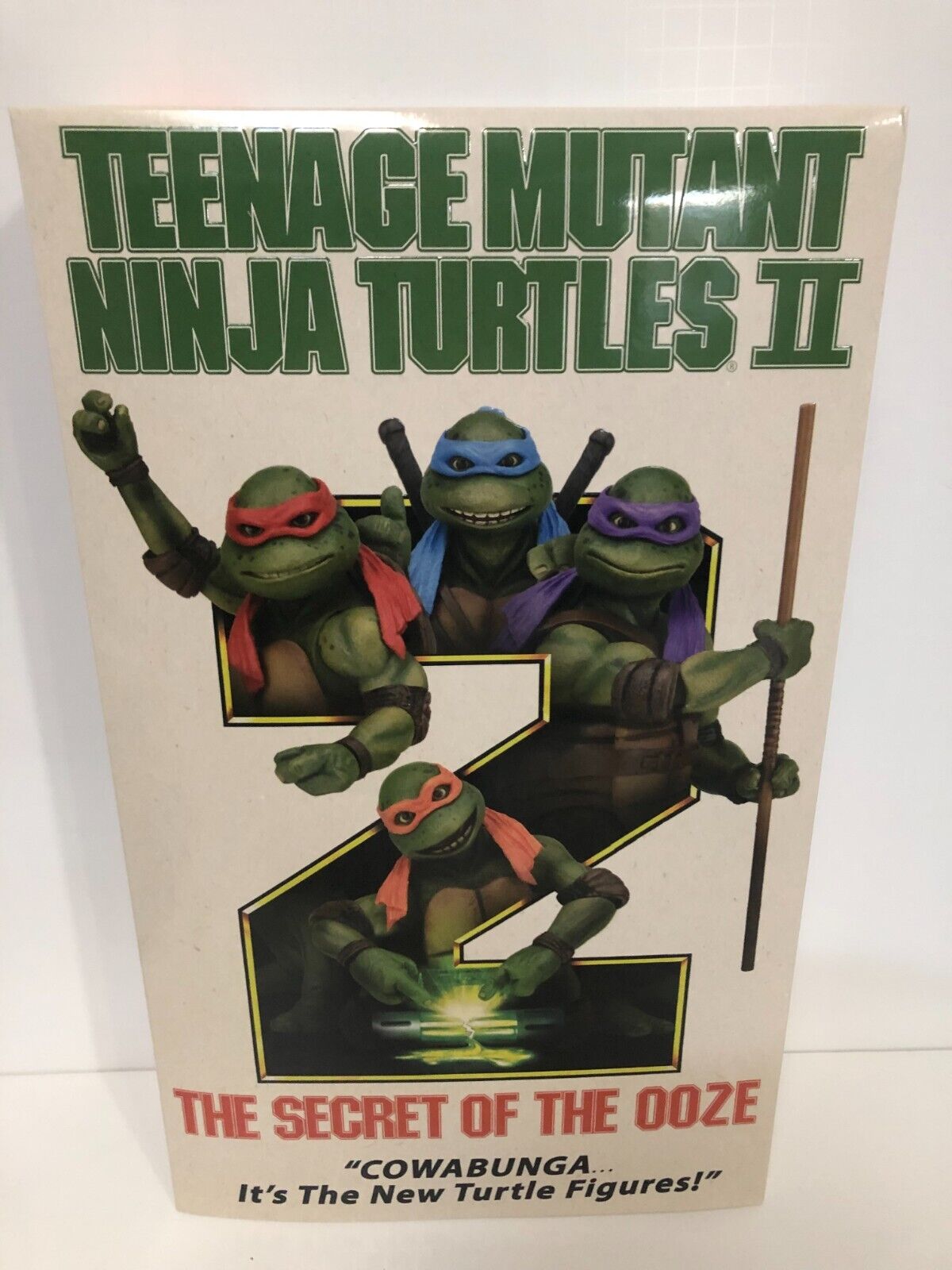 NECA/ネカ　タートルズ　TMNT　4パック　新品 Ninja Turtles NECA TMNT Secret of the Ooze VHS 4 Pack NEW