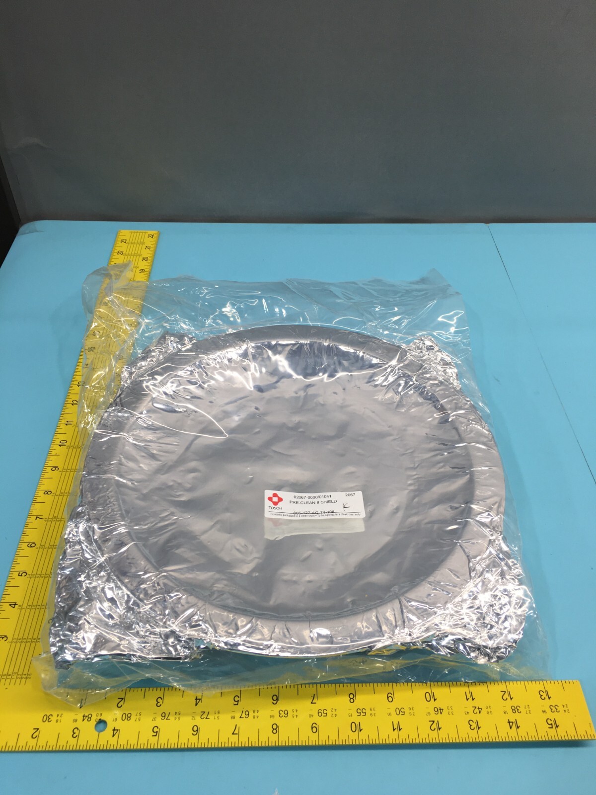 TOSOH 805-127-AG-74-108 02067-0000-01041 PRE-CLEAN II SHIELD, 124109