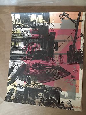 Nakatomi Test Print One of a Kind Fish 16 x 20 Inches Tim Doyle