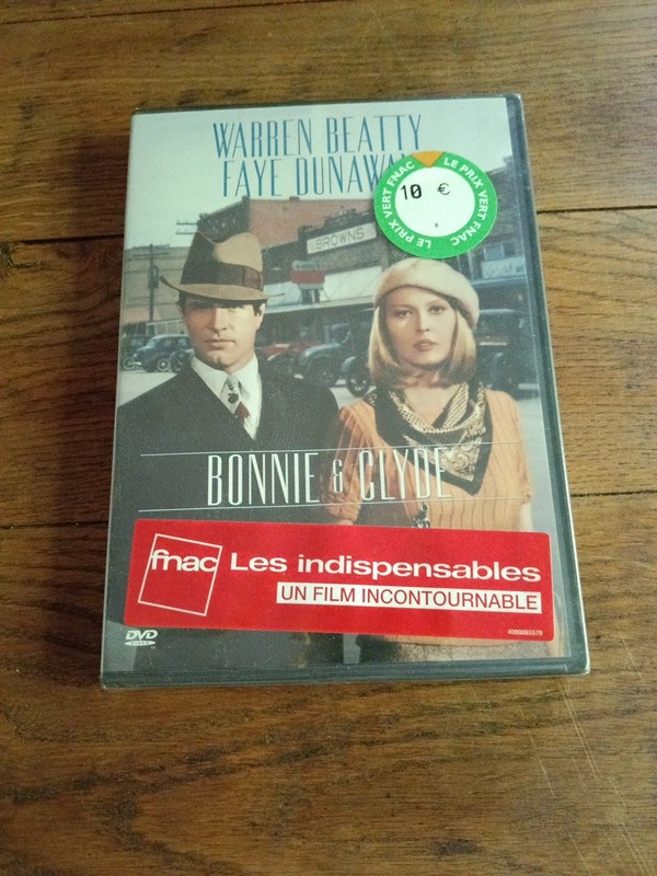 Dvd Bonnie & Clyde , Warren Beatty Faye Dunaway , Neuf Sous Blister 