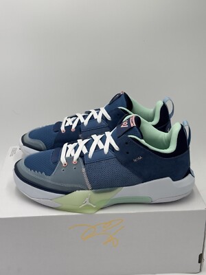 Nike Air Jordan One Take 5 Stone Blue Basketball Sneakers FD2335-400 Men Sz 10