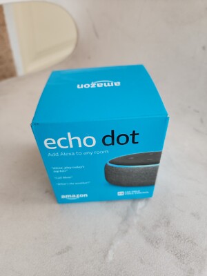 Amazon Echo Dot (3rd Generation) Smart Speaker - Charcoal
