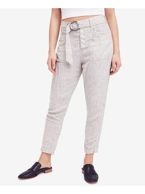 

Женские брюки цвета слоновой кости FREE PEOPLE, Цвет слоновой кости, OB793590
