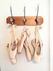 used ballet slippers