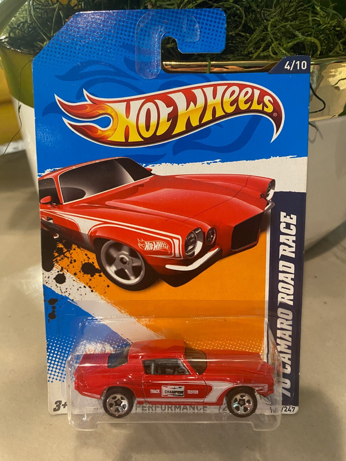 2012 Hot Wheels #144 HW Performance 4/10 '70 CAMARO ROAD