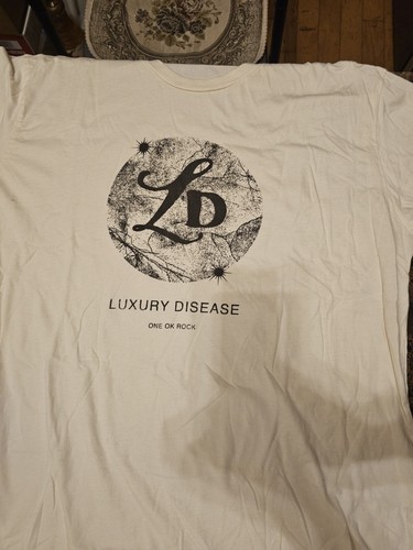 ONE OK ROCK Luxury Disease Tシャツ XL ONE OK ROCK 2022 LUXURY DISEASE US TOUR Official X T-shirt