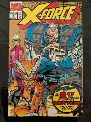 X-FORCE #1    9.8 NM-M.  GOLD Marvel Comics (1991) GOLD Variant