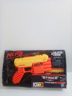 Nerf Fang QS-4 Nerf Alpha Strike Toy Blaster - New