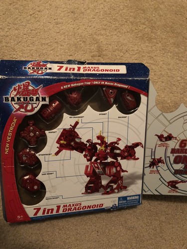 Bakugan 7 In 1 Maxus Dragonoid