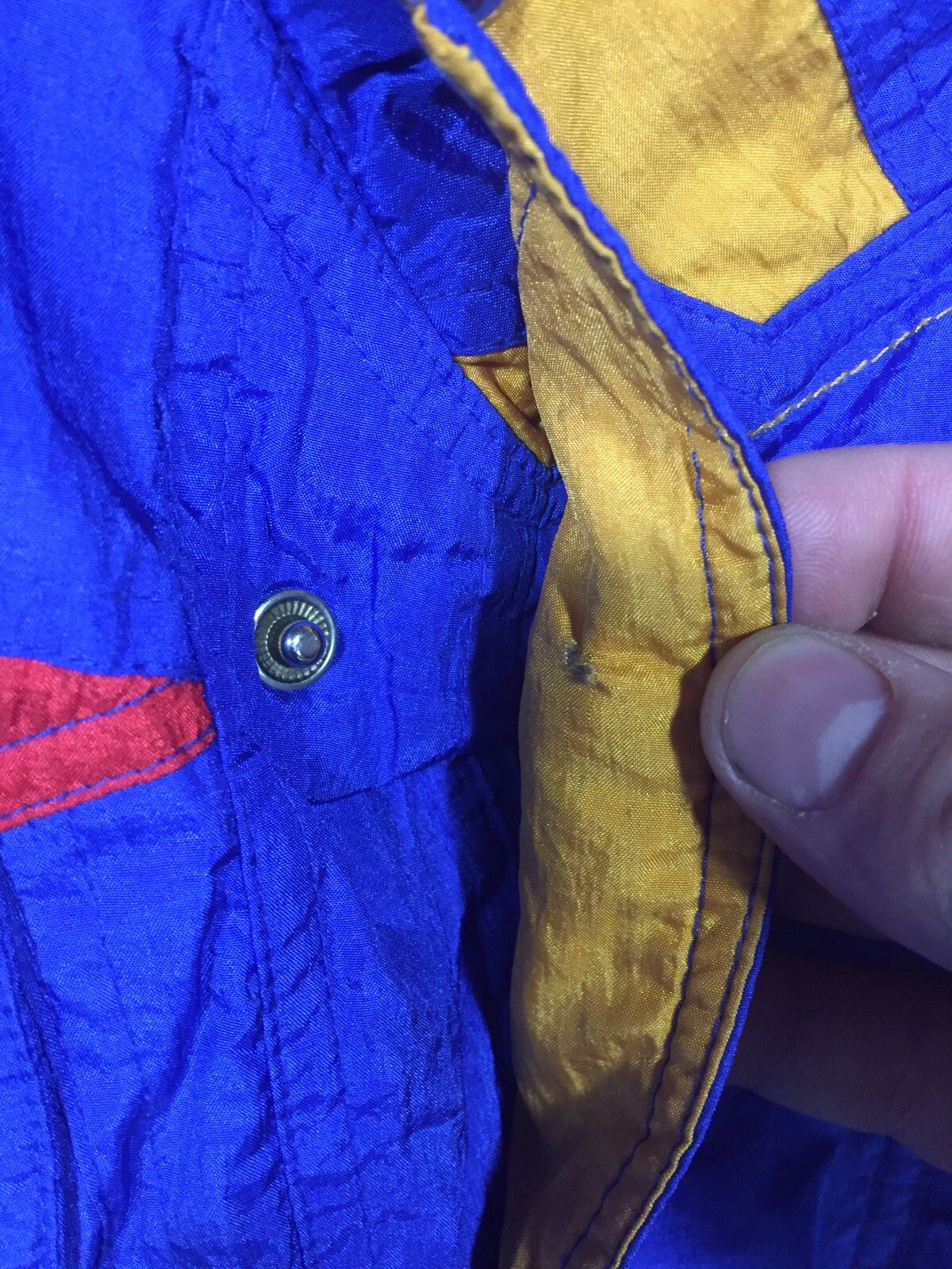 Crayola Kids Toddler Size 4T Jacket Colorful Bright Broken Buttons Vintage 1990s