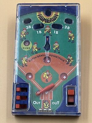 1987 Milton Bradley Pocketfuls Homerun Baseball Game