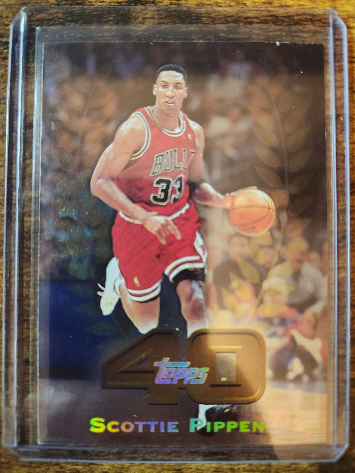 1997-98 Topps Scottie Pippen Topps 40 #T40-40 Chicago Bulls