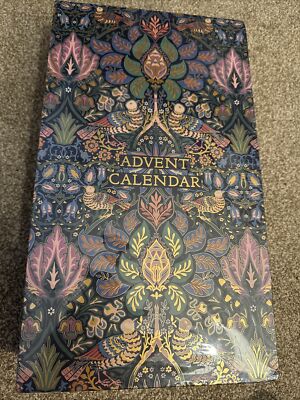 William Morris Christmas Advent Calendar Bath and Body Spa Essentials ~Sealed