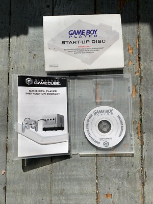 Gamecube GameBoy Player Start-Up Disc Complete plus super Mario bros gba 