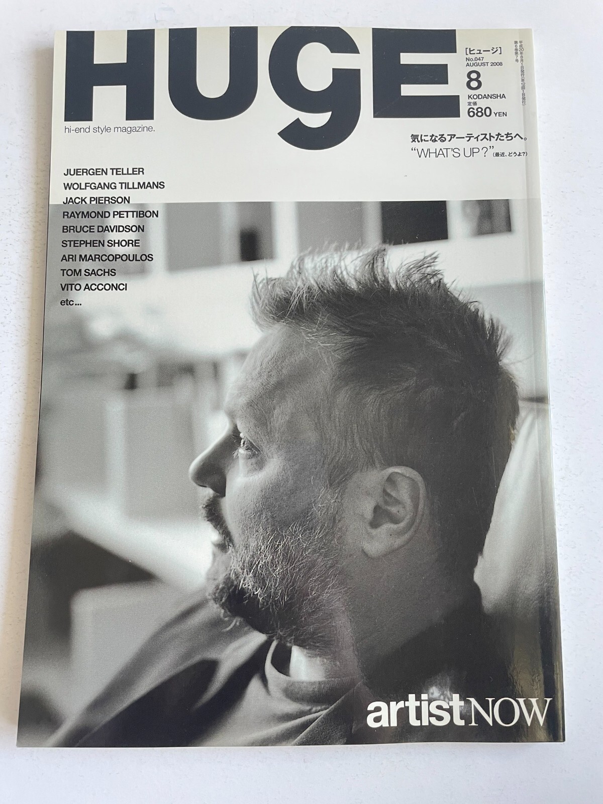 HUGE Aug 2008 Juergen Teller Wolfgang Tillmans Japanese