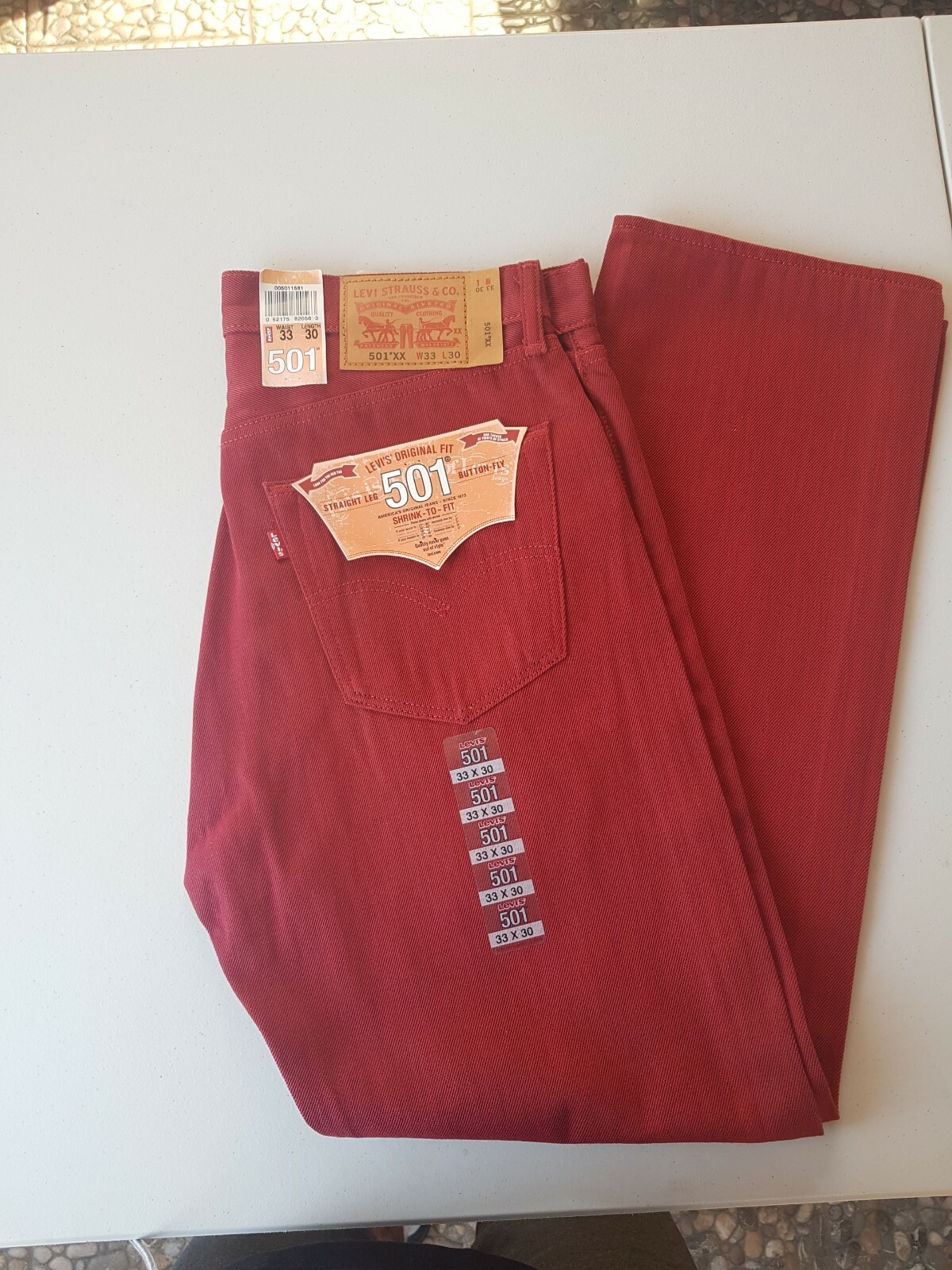 levis 501 size 33