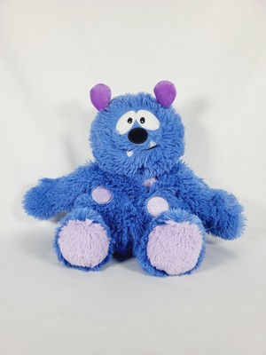 Warmies Cozy Blue Monster Plush Therapy Microwavable Heatable Toy Soft Touch 