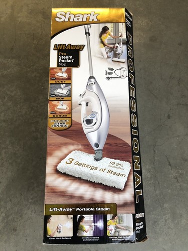 NIB Shark Lift-Away Pro Steam Pocket Mop (S3973D)