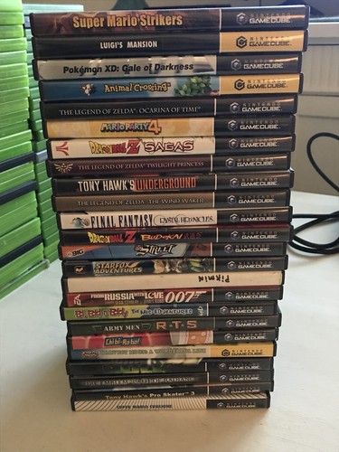 Xbox360, PS2, Gamecube. Huge Lot with Games!!!