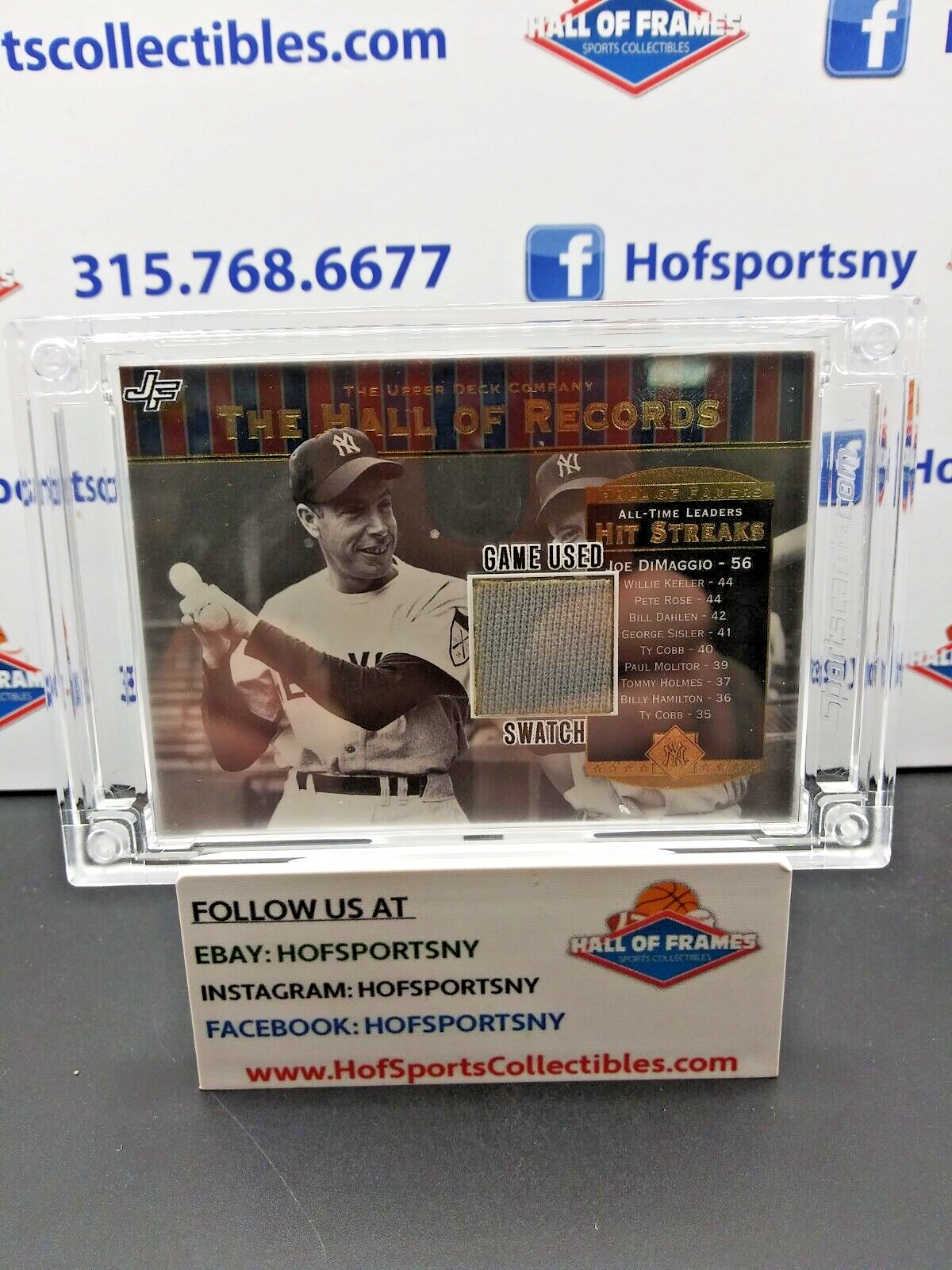 その他 Upper deck 2002 Joe DiMaggio Jersey Card その他 Upper deck 2002 Joe DiMaggio Jersey Card 2001 Upper