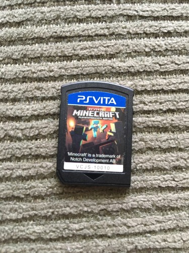 PS VITA Cartridge MINECRAFT PlayStation Vita Edition Mine