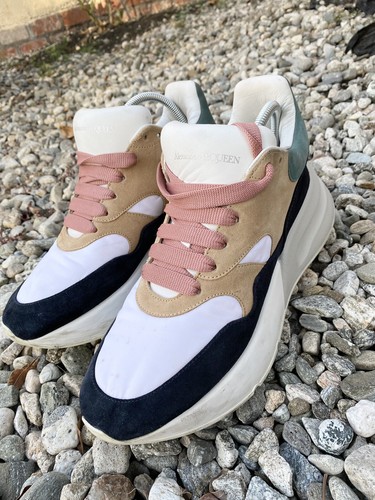 スニーカー Alexander Mcqueen Smooth Leather Sneakers Alexander Mcqueen Oversized Leather Sneakers, Brand Size 41