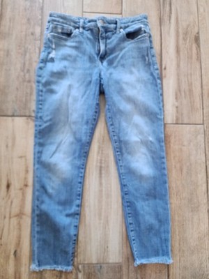Lucky Brand Blue Denim Skinny Jeans Distressed Ava Skinny sz 10/30 Women