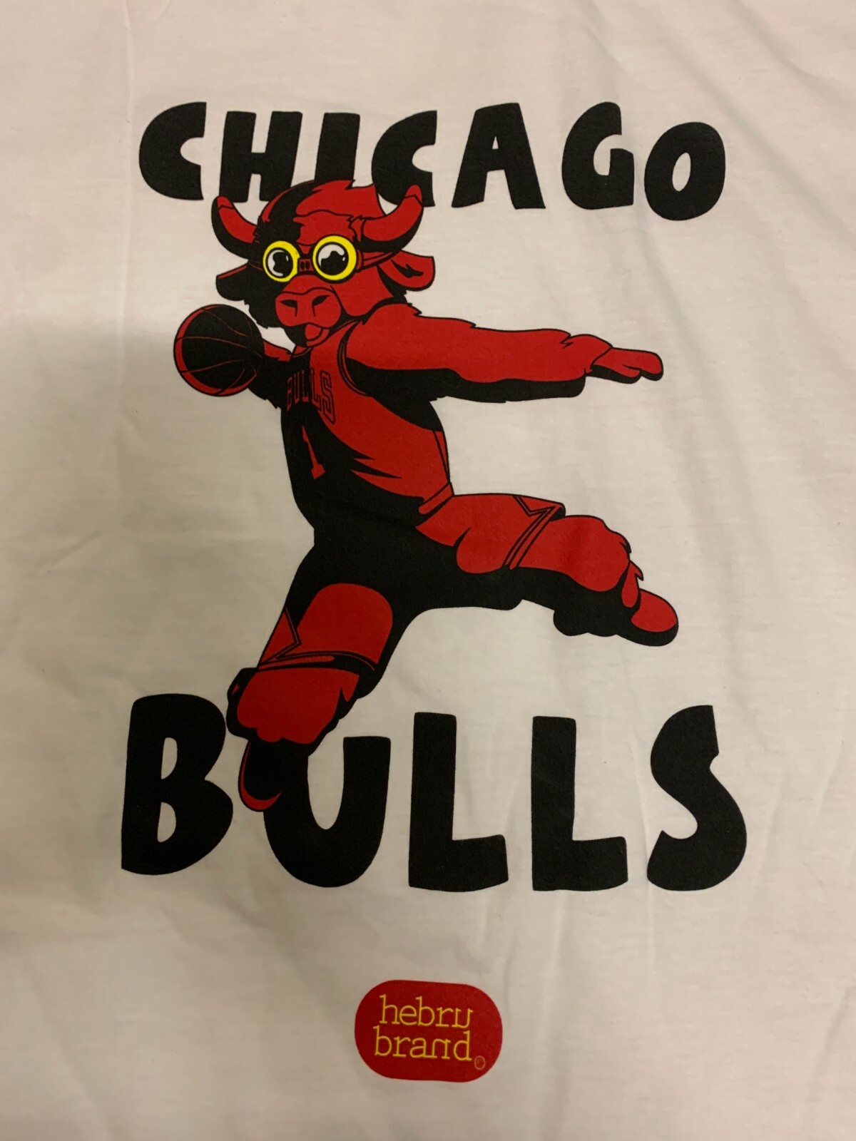 ヒブルブラントリーx ブルズ Benny The Bull Bobblehead Hebru