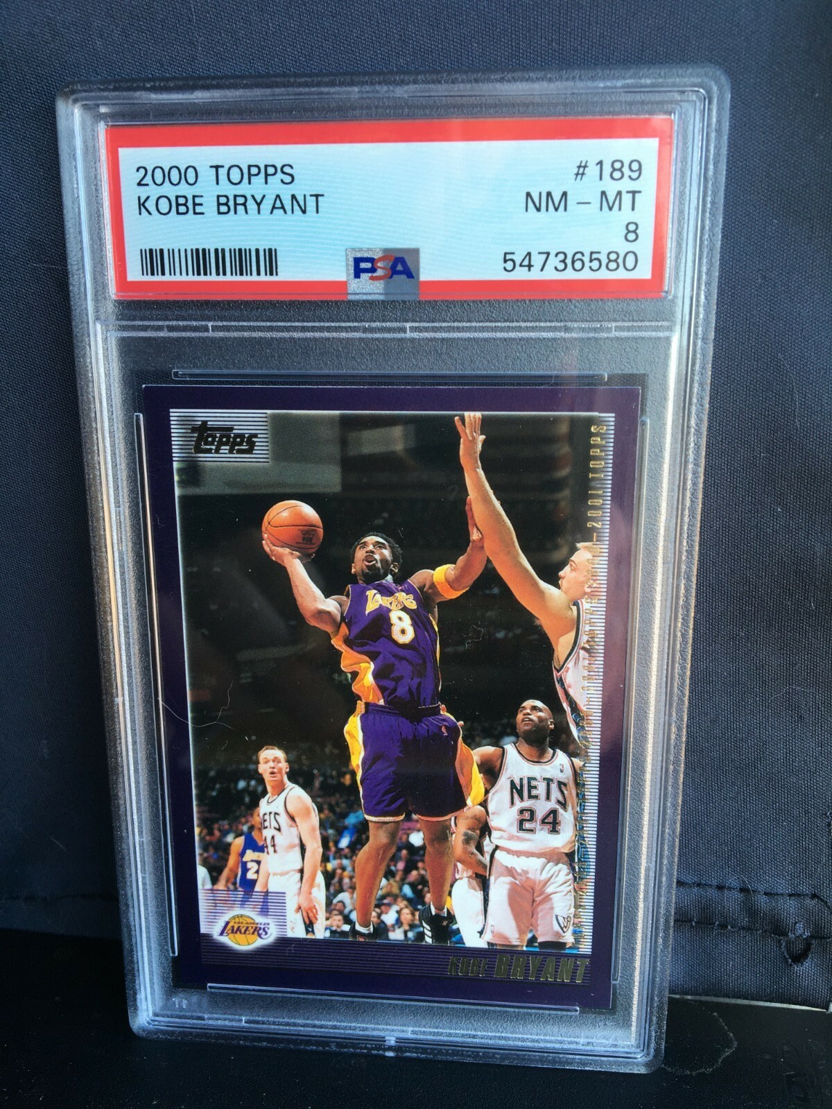 【A24】 NBA カード Kobe Bryant topps RC PSA8 Amazon.com: Kobe Bryant Basketball Rookie Card #281 PSA 8