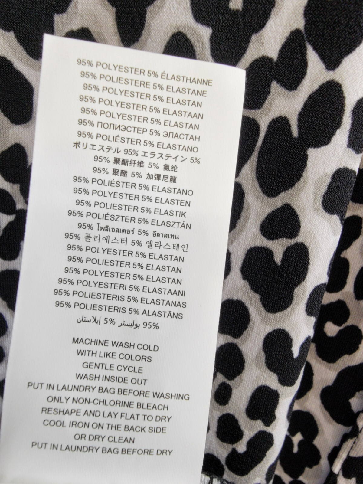 MICHAEL Michael Kors Animal-Print Utility Slit-Front Skirt Women's L Aluminum - Picture 14 of 17