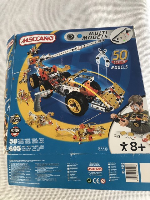 meccano multi models 50 model set