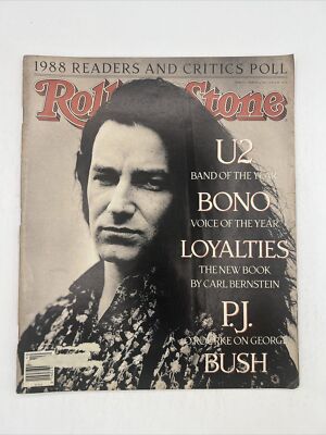 Rolling Stone Magazine Issue #547 U2 March 9, 1989