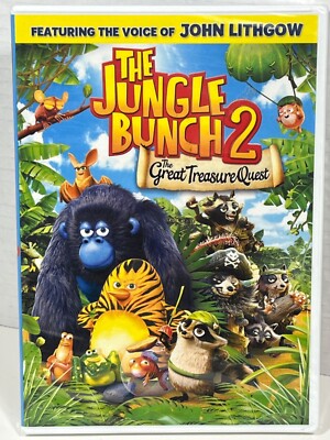 Jungle Bunch 2: The Great Treasure Quest (Brand New DVD, 2015)