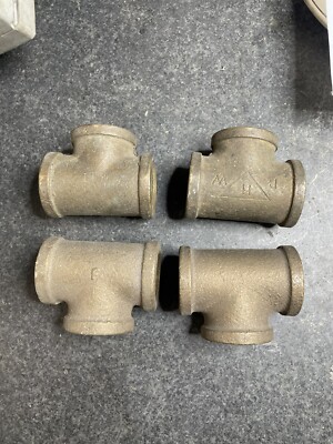 Brass Pipe Fitting, Tee, 1'' x 1'' x 1'' Female Pipe NPT Old stock