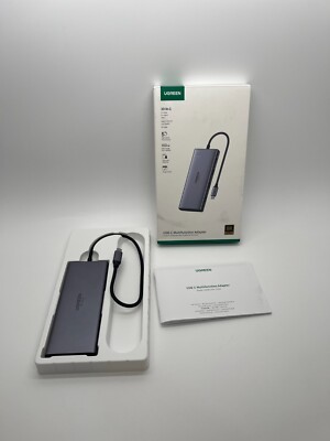 UGREEN Revodok Pro 210 10-in-1 USB C Dual HDMI 8K SD Ethernet 100W PD Hub Dock