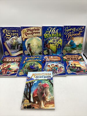 Abeka 4th Grade Reading Set (9 Readers) Once Upon A Story, Pilgrim s Progress