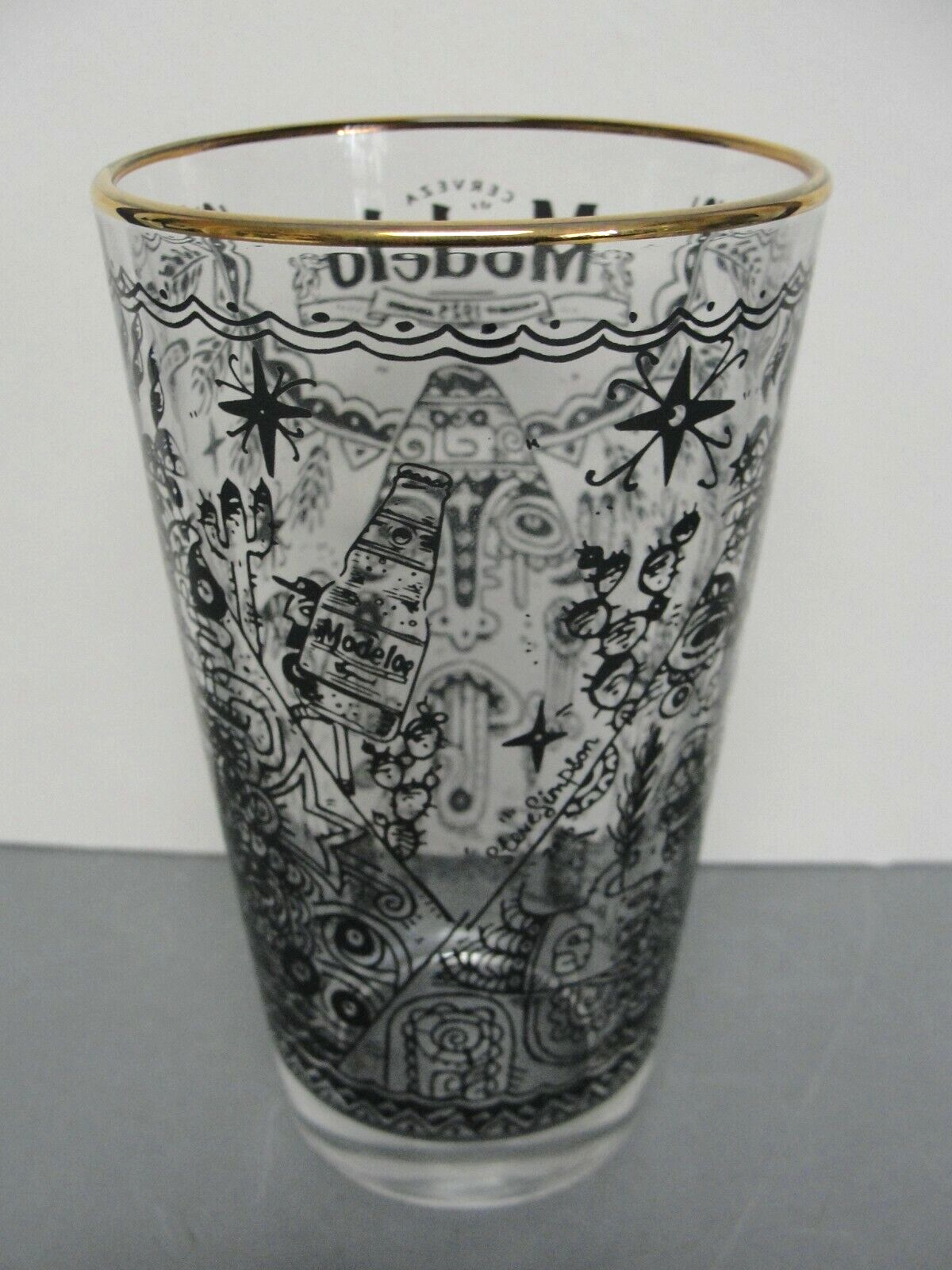 Modelo Cerveza Limited Edition Beer Pint Glass Collectible, New